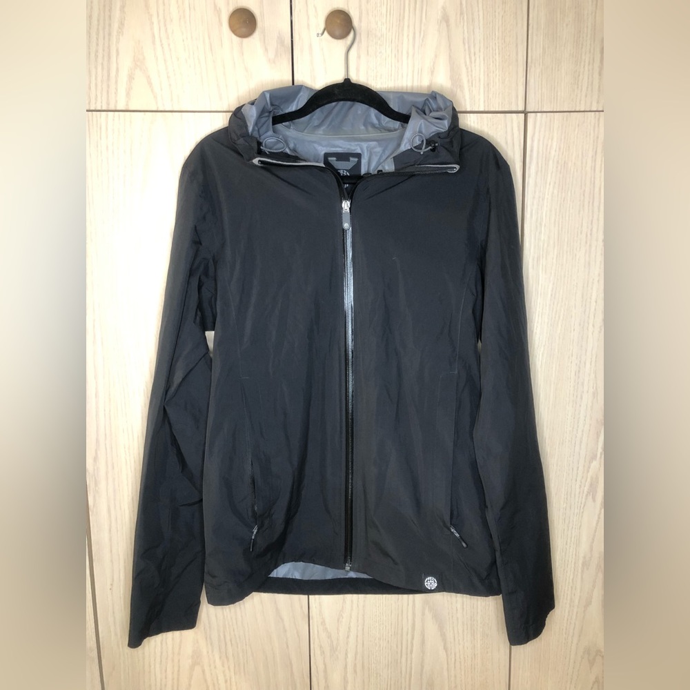 REI Co-Op Mens Rain Jacket Black Size Small